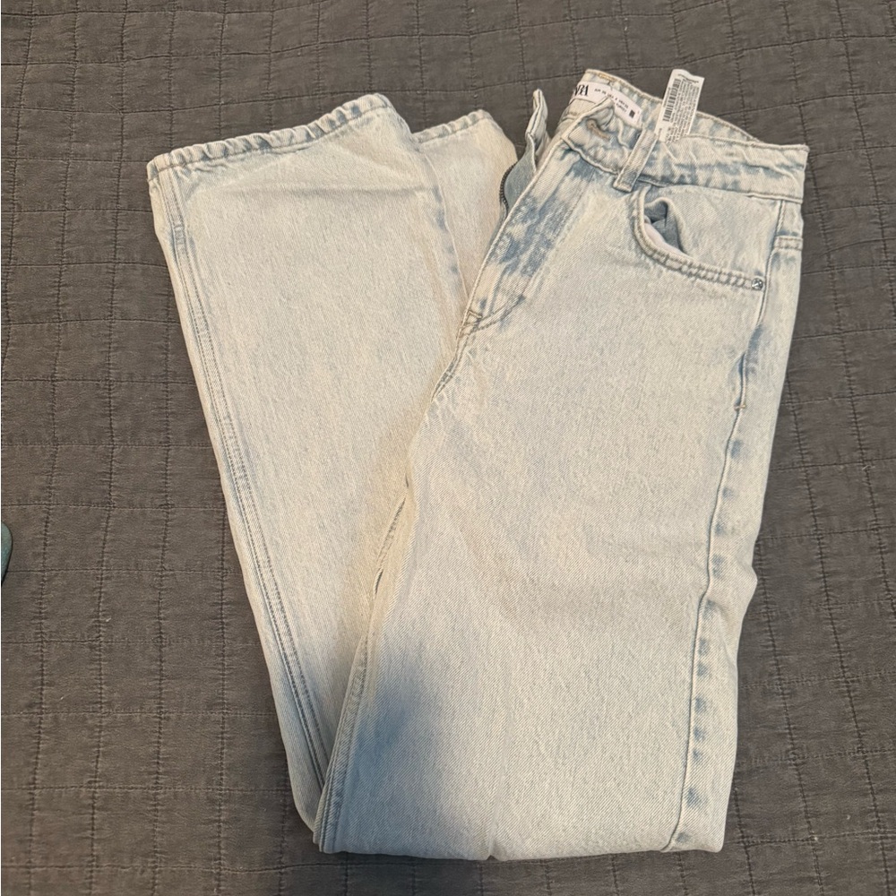 Zara Light Blue Denim Jeans